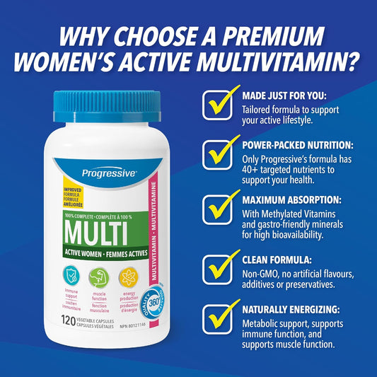 Progressive Advanced Daily Women Multivitamin